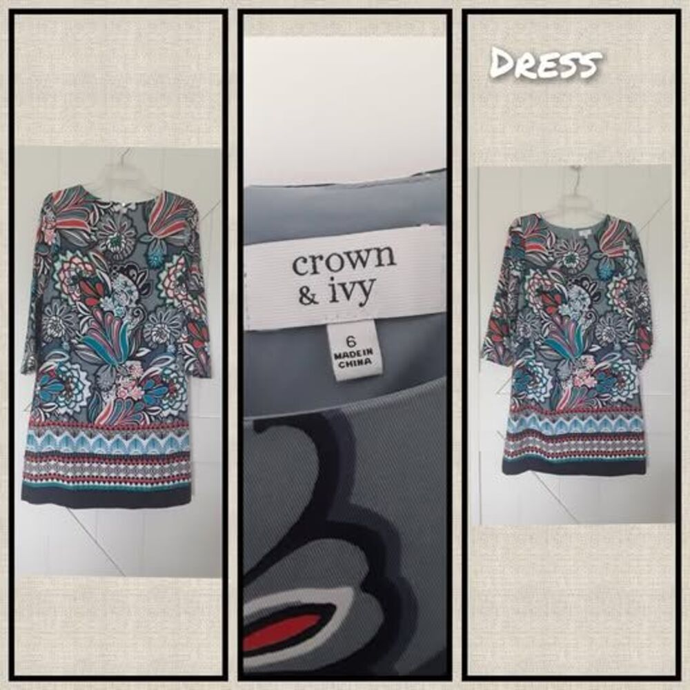 SIZE 6 CROWN & IVY DRESS